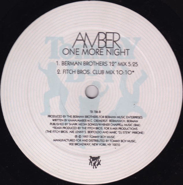 Amber : One More Night (12")