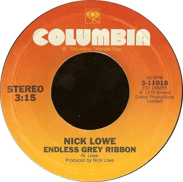Nick Lowe : Cruel To Be Kind (7", Styrene, San)