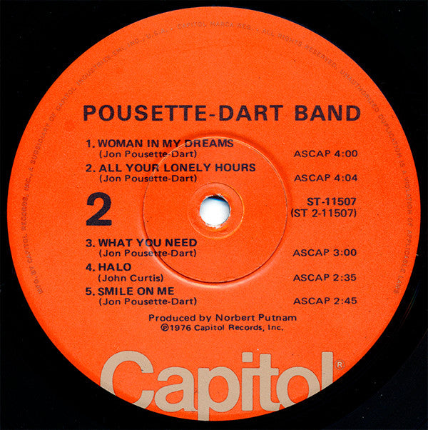 Pousette-Dart Band : Pousette-Dart Band (LP, Album, Win)