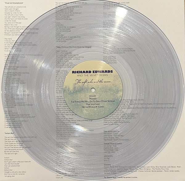 Richard Edwards (4) And The Velvet Ocean : The Soft Ache And The Moon (LP, Album, RSD, Cle)