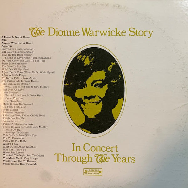 Dionne Warwicke* : The Dionne Warwicke Story (A Decade Of Gold) (2xLP, Album, Gat)
