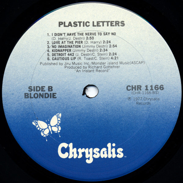Blondie : Plastic Letters (LP, Album, San)