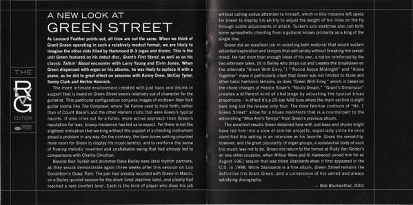 Grant Green : Green Street (CD, Album, RE, RM)