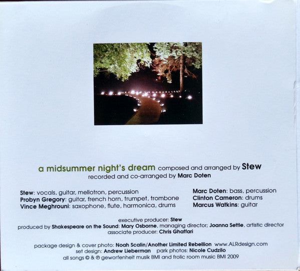 Stew : A Midsummer Night's Dream (CD, Album)