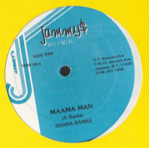 Shabba Ranks : Maama Man (12")
