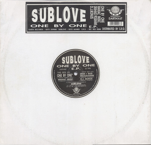 Sublove* : One By One E.P. (12", EP)