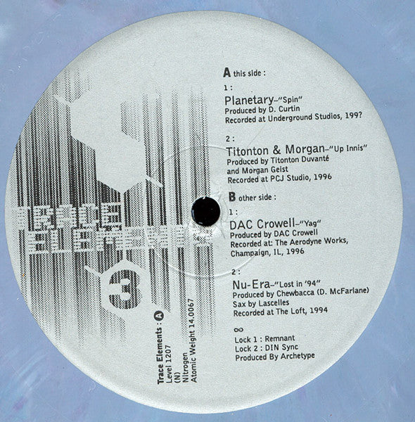 Various : Trace Elements Vol. 3 (12", Gre)