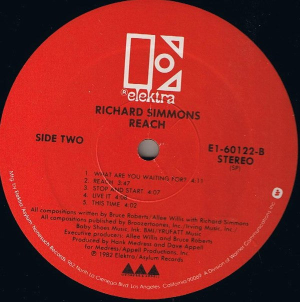 Richard Simmons : Reach (LP, Album, SP)