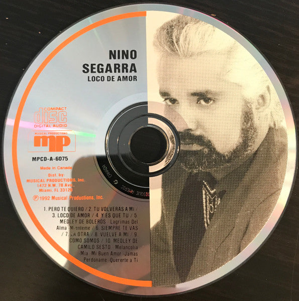Nino Segarra : Loco De Amor  (CD)