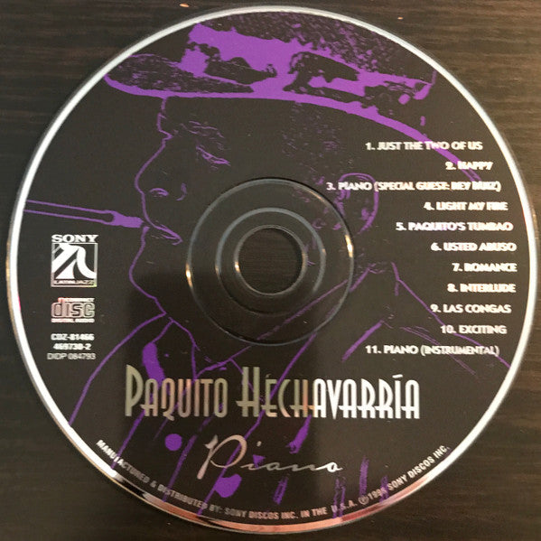 Paquito Hechavarria : Piano (CD, Album)