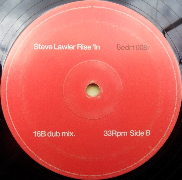 Steve Lawler : Rise In (Part 2) (12")