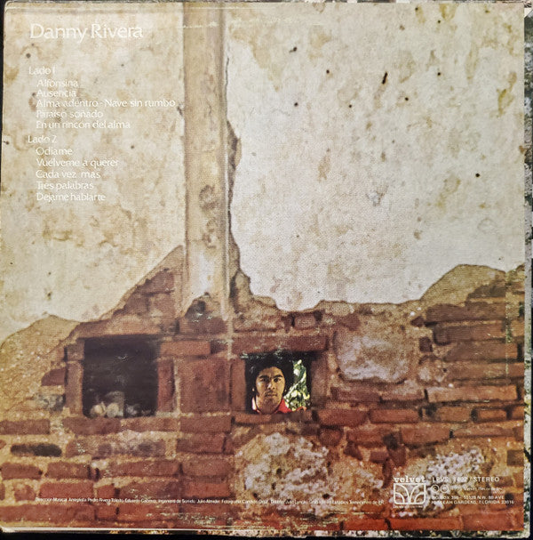 Danny Rivera : Canciones De Amor (LP, Album, Gat)
