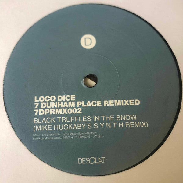Loco Dice : 7 Dunham Place Remixed (2x12")