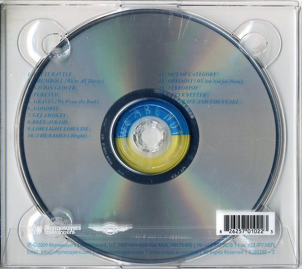 P.O.S* : Never Better (CD, Album, Ltd, Dig)