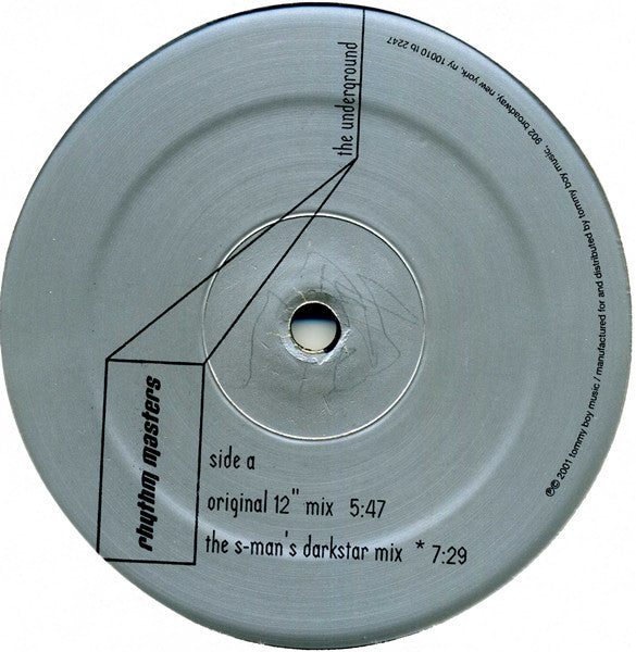 Rhythm Masters : The Underground (12")