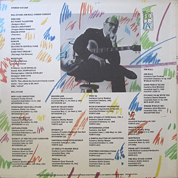 Bill Evans / Jim Hall : Undercurrent (LP, Album, RE)