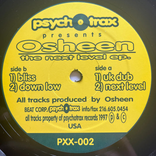 Osheen : The Next Level EP (12", EP)