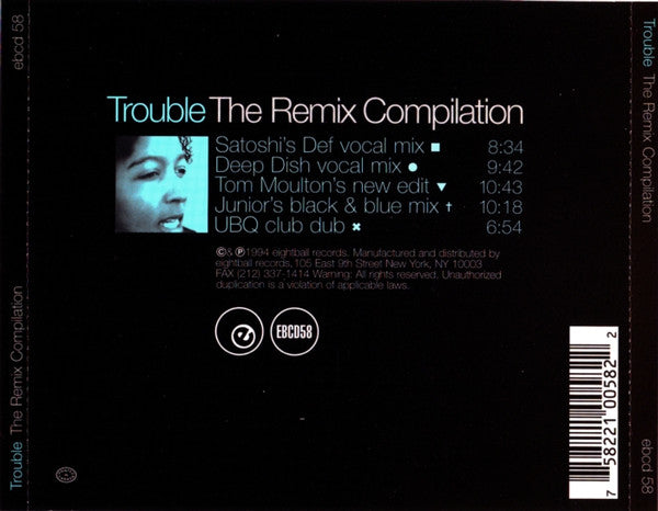 Joi Cardwell : Trouble (The Remix Compilation) (CD, Maxi)