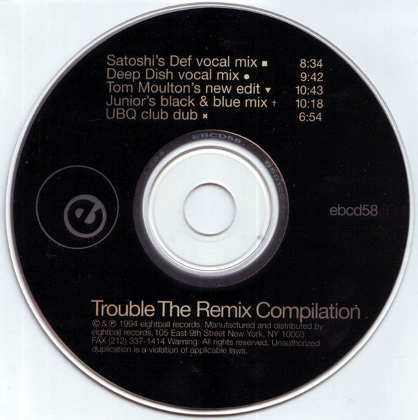 Joi Cardwell : Trouble (The Remix Compilation) (CD, Maxi)