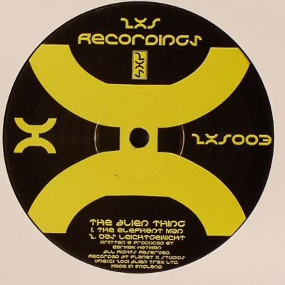 The Alien Thing : The Elephant Man (12")