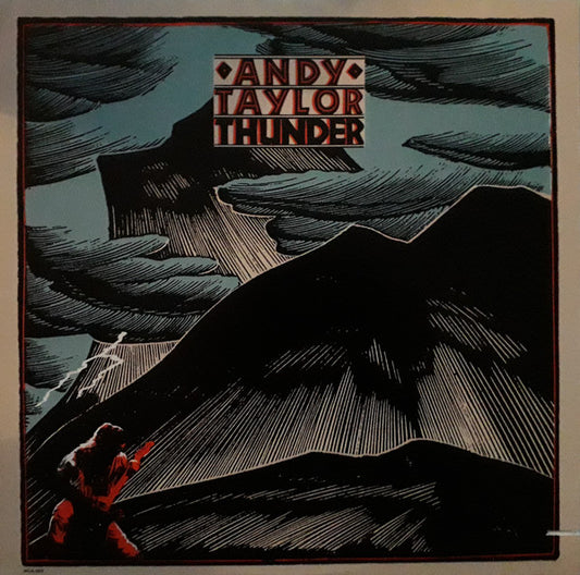 Andy Taylor : Thunder (LP, Album, Pin)