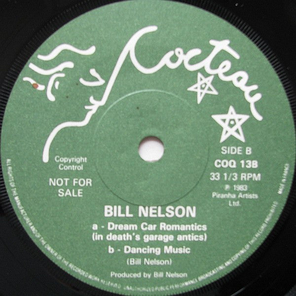 Bill Nelson : The World And His Wife (7", EP)