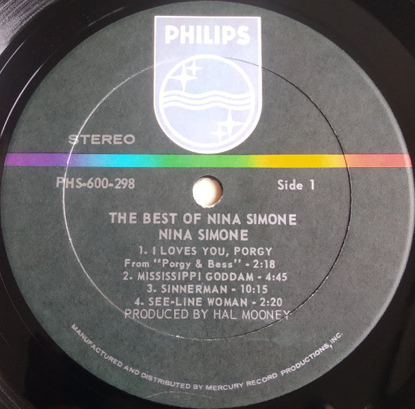 Nina Simone : The Best Of Nina Simone (LP, Comp)