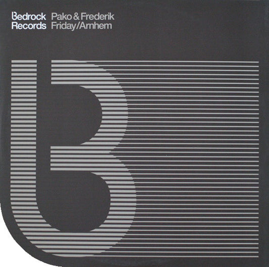 Pako & Frederik : Friday / Arnhem (12")