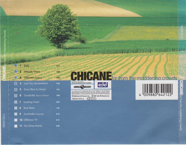 Chicane : Far From The Maddening Crowds (CD, Album, RE)