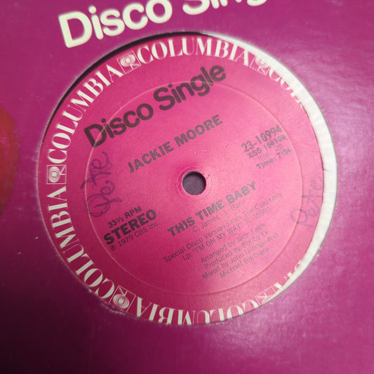 Jackie Moore - This Time Baby - Vinyl EP