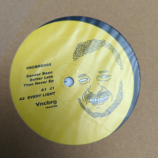 Sander Baan - Better Late Than Never - 12" Vinyl EP