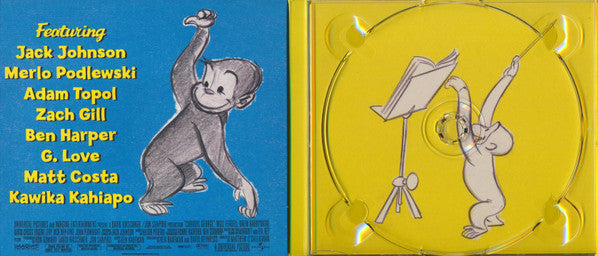 Jack Johnson And Friends Of Jack Johnson : Sing-A-Longs And Lullabies For The Film Curious George (CD, Album, RE, Dig)