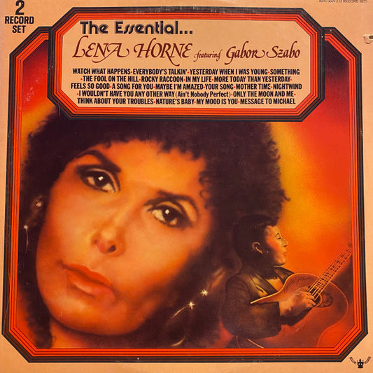 Lena Horne featuring Gabor Szabo : The Essential Lena Horne (2xLP, Comp, Gat)