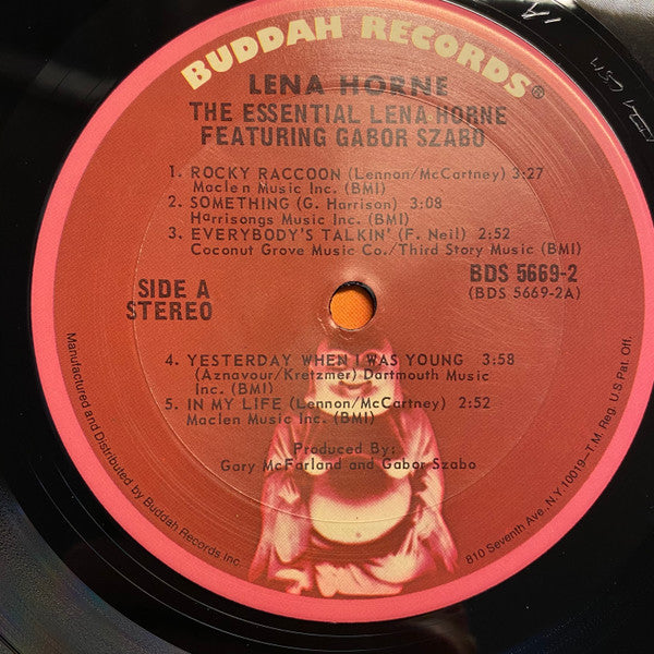 Lena Horne featuring Gabor Szabo : The Essential Lena Horne (2xLP, Comp, Gat)