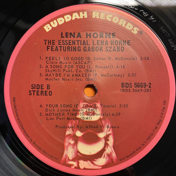 Lena Horne featuring Gabor Szabo : The Essential Lena Horne (2xLP, Comp, Gat)