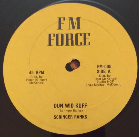 Scringer Ranks : Dun Wid Kuff (12")