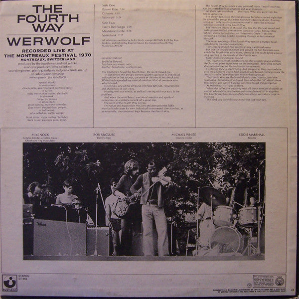 The Fourth Way : Werwolf (LP, Album, Los)