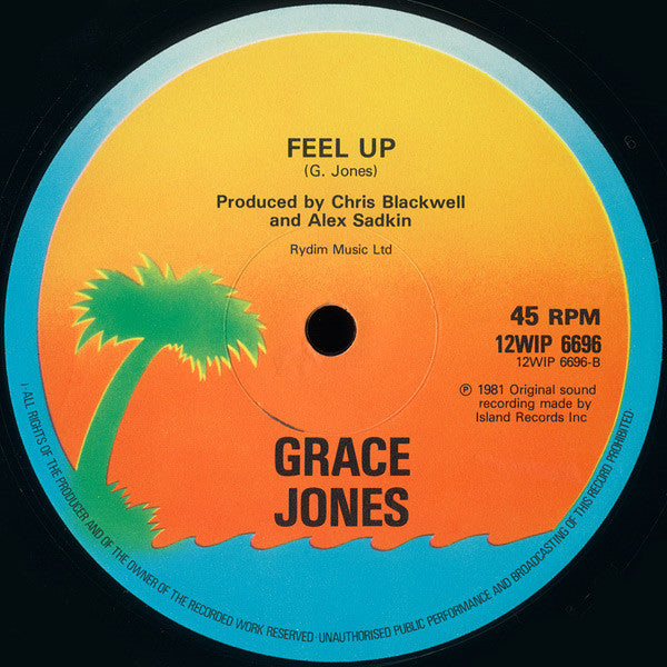Grace Jones : Pull Up To The Bumper (12", Single)