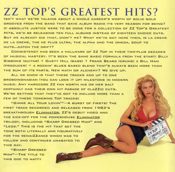 ZZ Top : Greatest Hits (CD, Comp, Club, Spe)