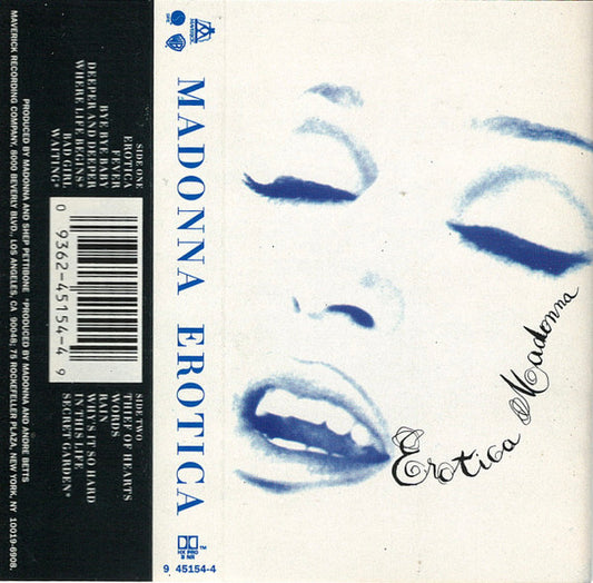 Madonna : Erotica (Cass, Album, SR,)