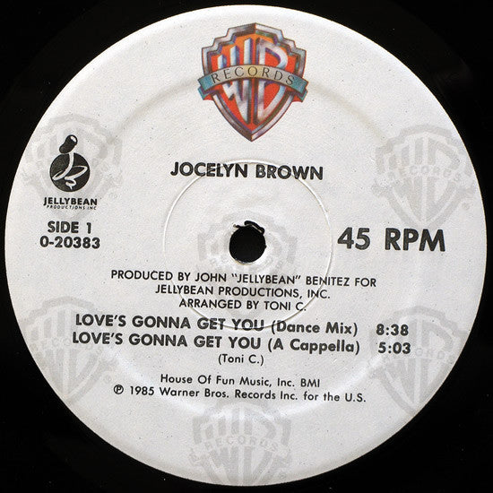 Jocelyn Brown : Love's Gonna Get You (12", Maxi)