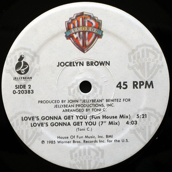Jocelyn Brown : Love's Gonna Get You (12", Maxi)
