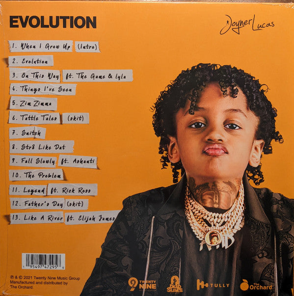 Joyner Lucas : Evolution (LP, Ora)