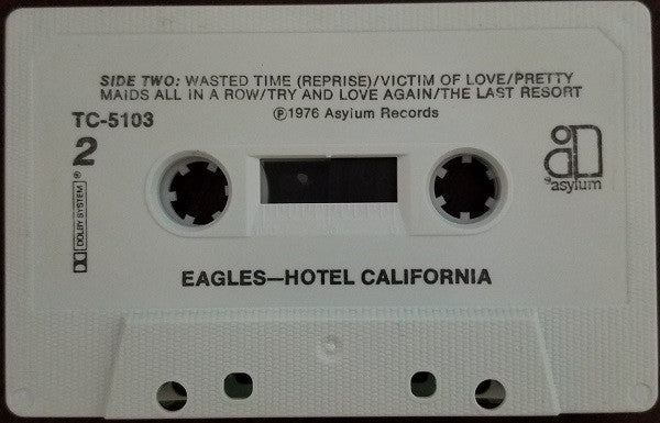 Eagles : Hotel California (Cass, Album)
