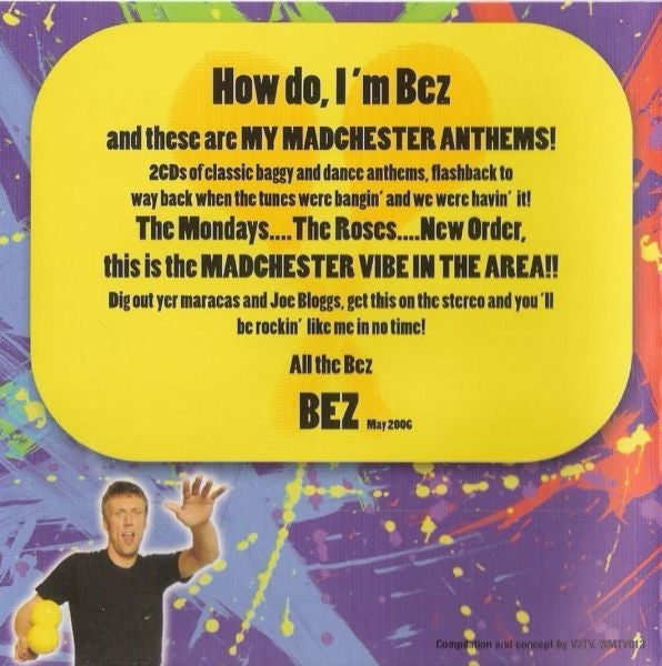 Various : Bez's Madchester Anthems (2xCD, Comp)