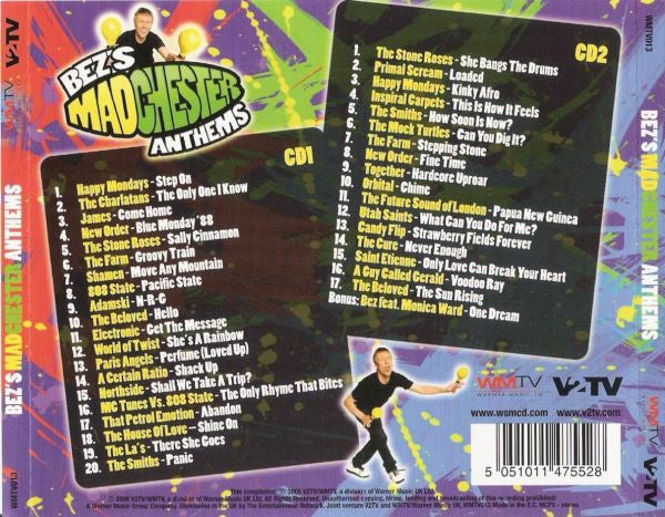 Various : Bez's Madchester Anthems (2xCD, Comp)
