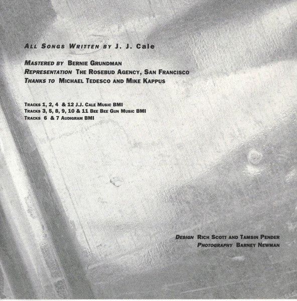 J.J. Cale : Number 10 (CD, Album)