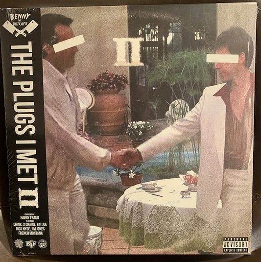 Benny (45) & Harry Fraud : The Plugs I Met 2 (LP, EP, Gre + Flexi, 7", Single, Gre + Ltd, Num, O)