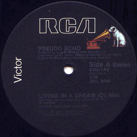 Pseudo Echo : Living In A Dream (12")