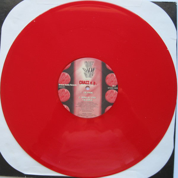 DJ Chazz* : Chazz E.P. (12", EP, Red)